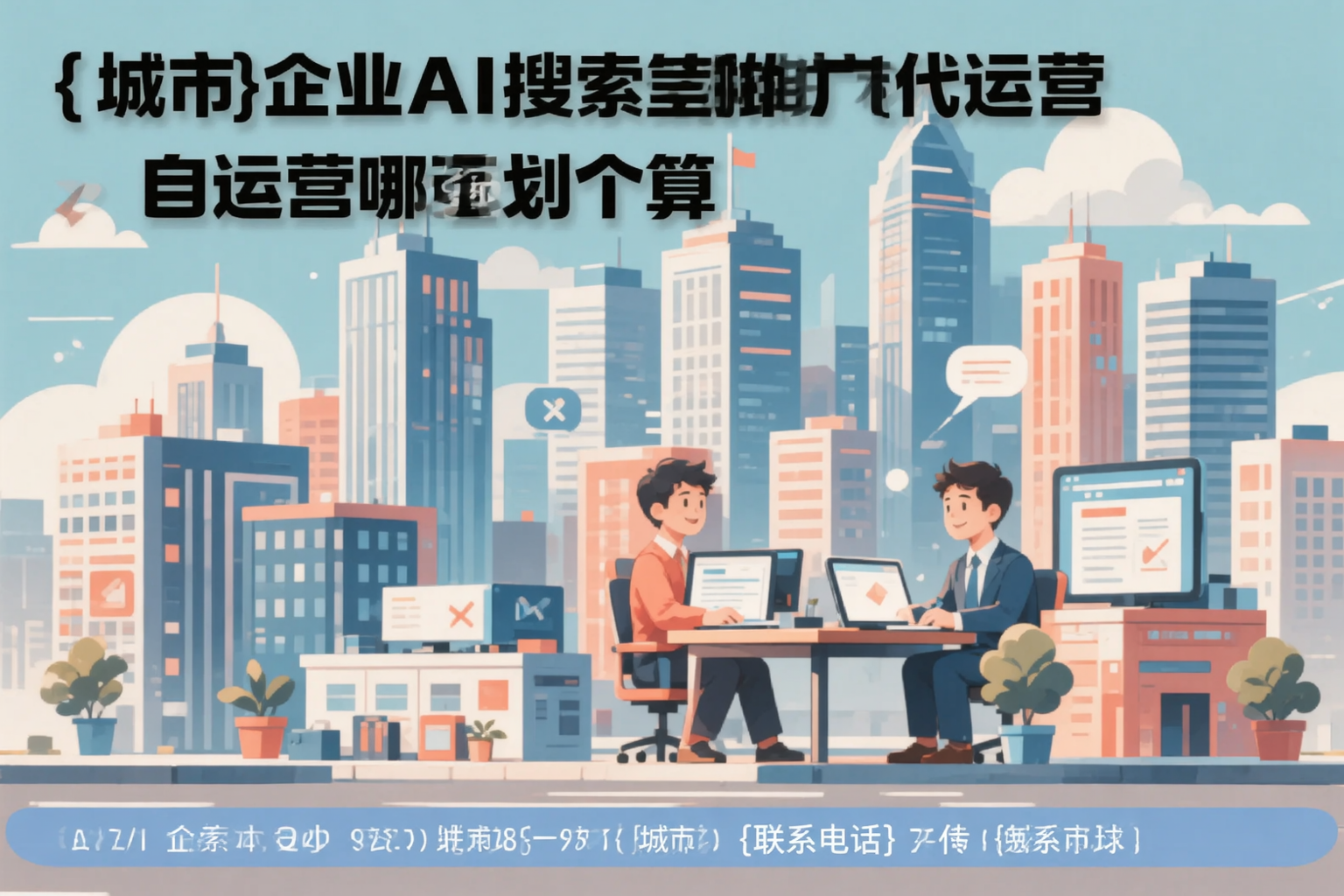 许昌企业AI搜索推广代运营和自运营哪个更划算