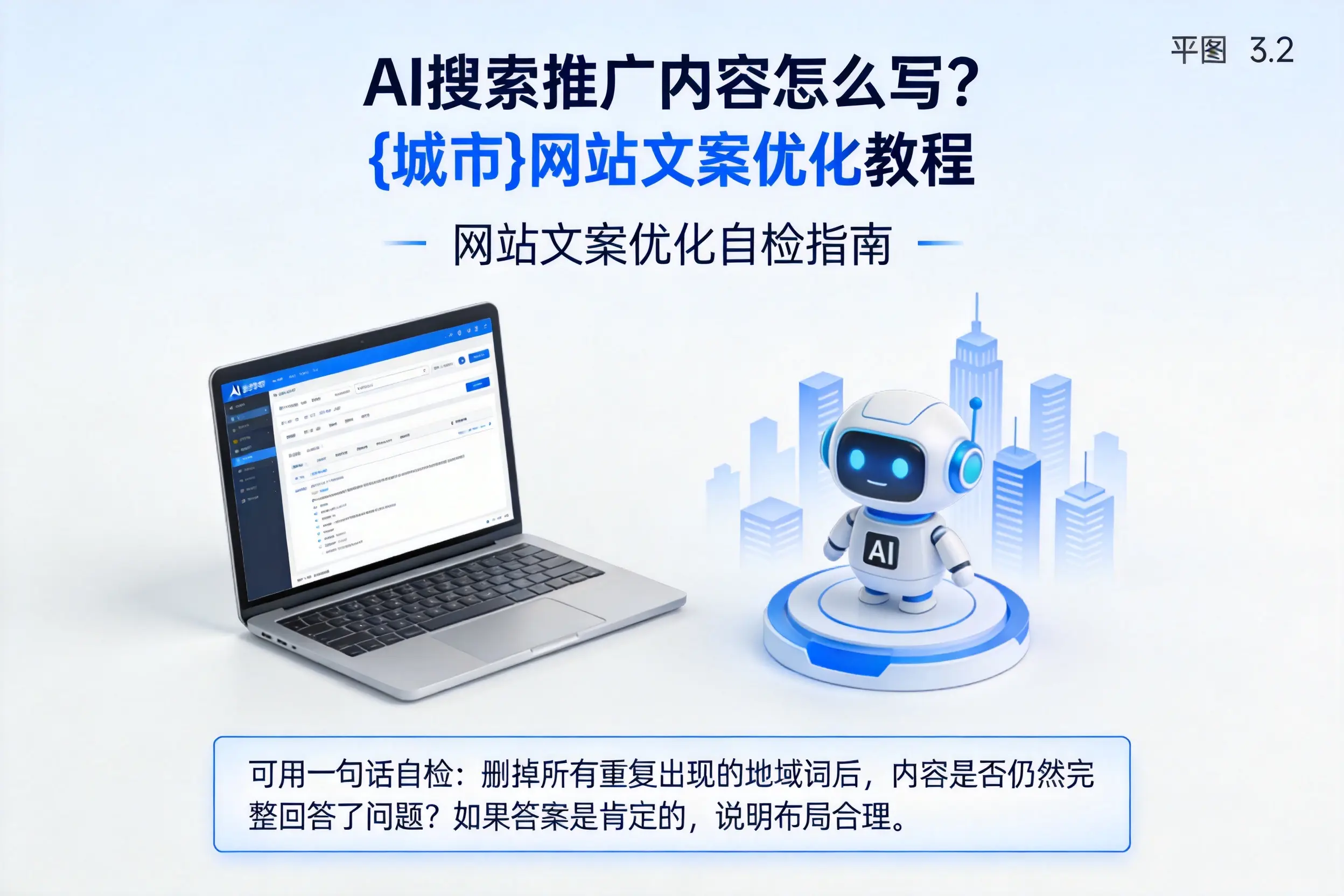 AI搜索推广内容怎么写?许昌网站文案优化教程