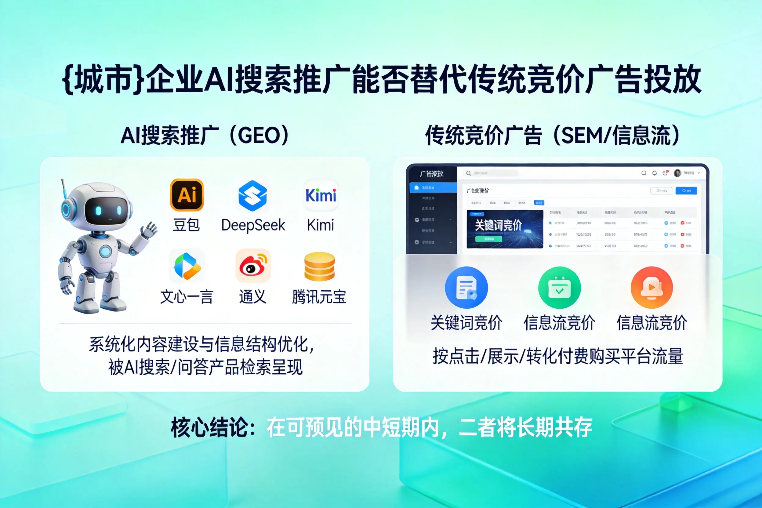 许昌企业AI搜索推广能否替代传统竞价广告投放