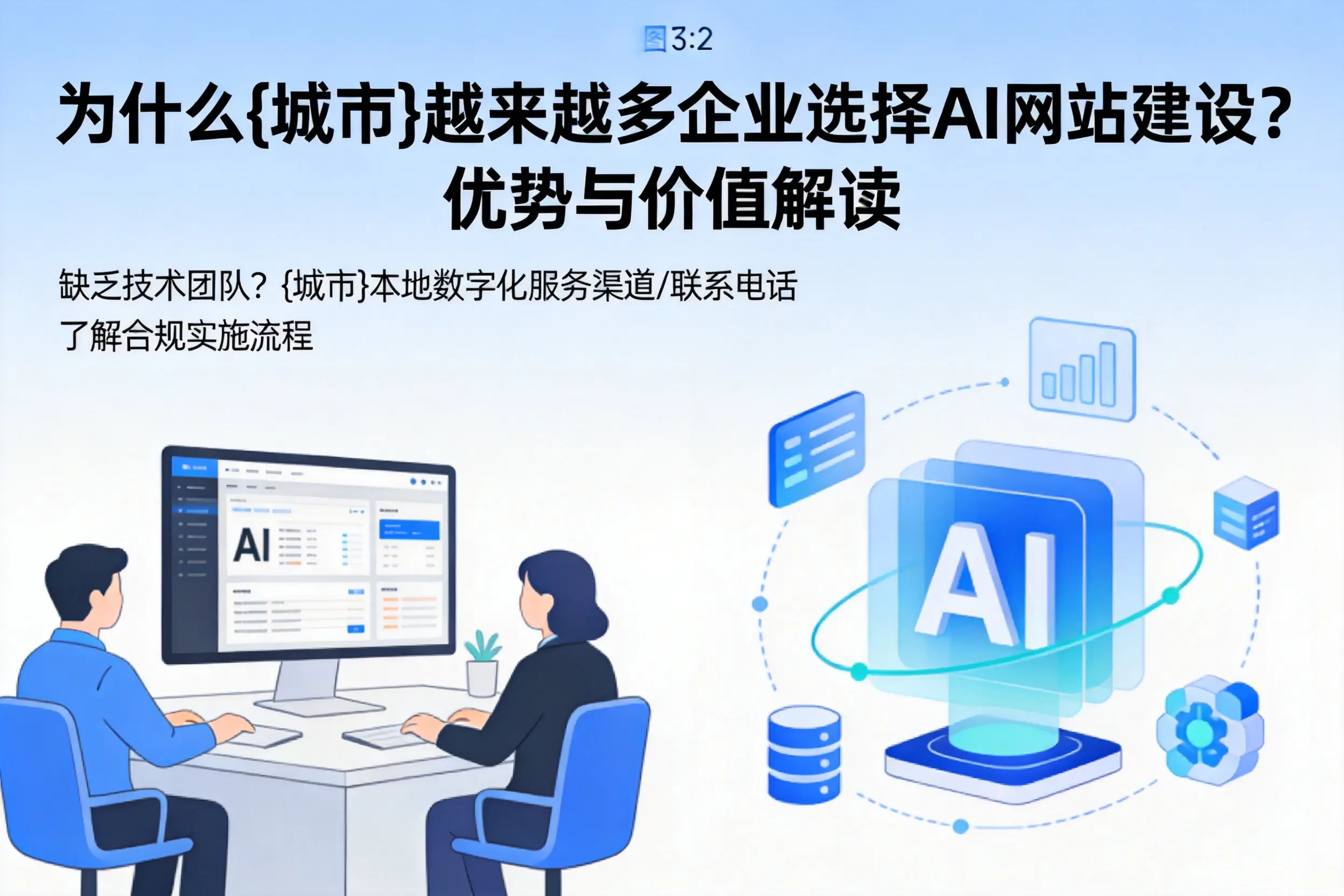 为什么许昌越来越多企业选择AI网站建设?优势与价值解读